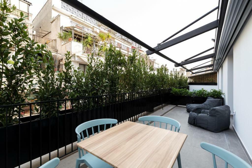 Downtown Boutique Apartments Athen Exterior foto