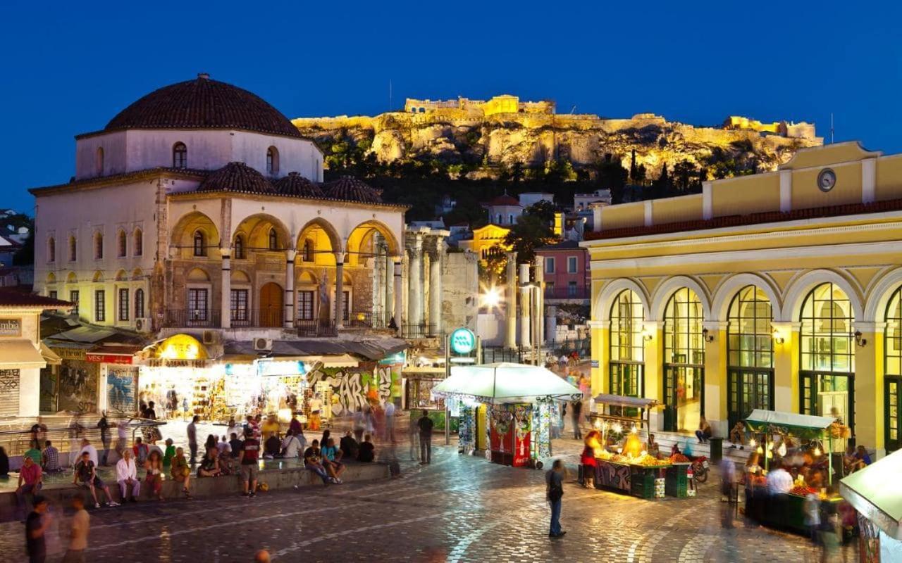 Downtown Boutique Apartments Athen Exterior foto